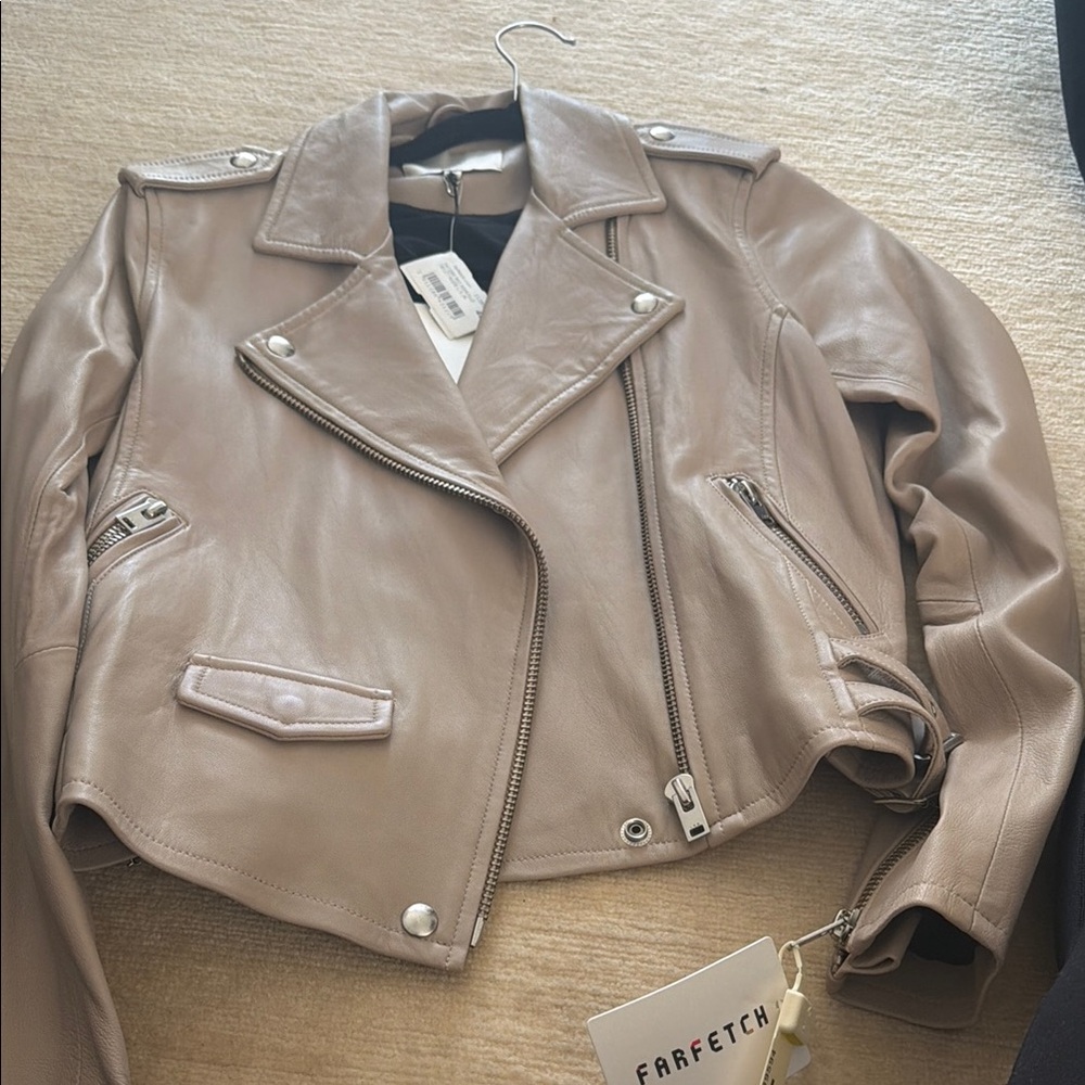 IRO Ashville Leather Moto Jacket - Women's
